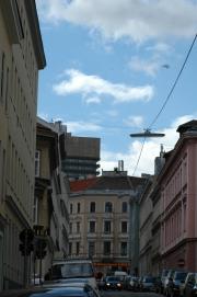 Blick auf das allgemeine Krankenhaus von der Waehringerstrasse/ueber die Semper- oder Canongasse