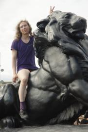 Alexandr sobre el león