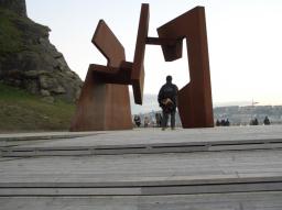 San Sebastian/Donostia/Jorge Oteiza Skulptur/sculpture/sculptura