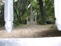 Schubertpark Waehring/Friedhof von aussen