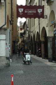 Padova/Ausblick von Mercato della Frutta in Richtung Ghetto