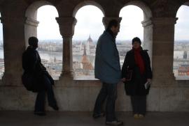 view over the parliament from Fisherman's Bastion