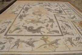 mosaico en la casa de Neptun/Italica/Santiponce/Geohack: 