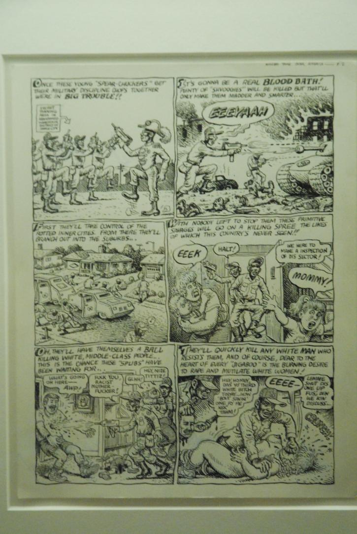 When the Niggers take over America 2/Robert Crumb (USA 1943)/1993/Ink on Paper
