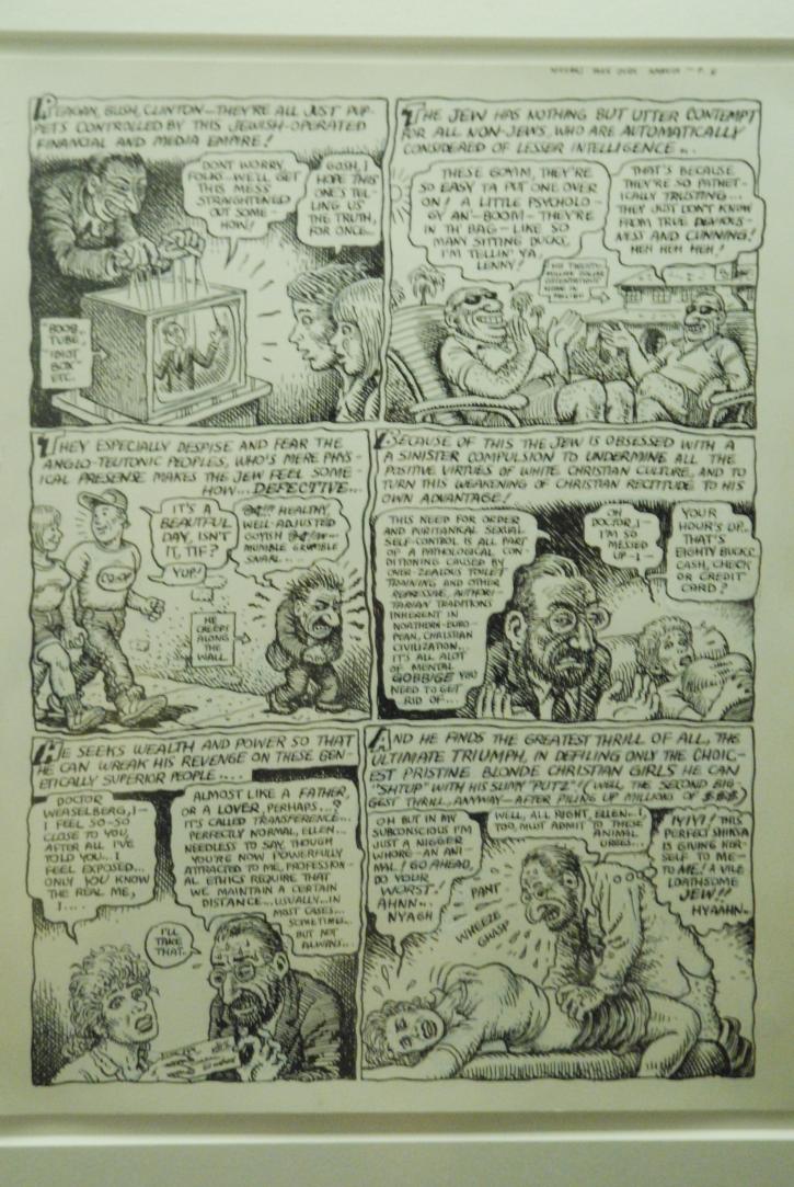 When the Niggers take over America 5/Robert Crumb (USA 1943)/1993/Ink on Paper