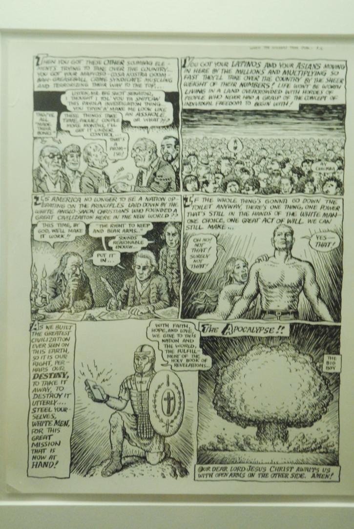 When the Niggers take over America 6/Robert Crumb (USA 1943)/1993/Ink on Paper