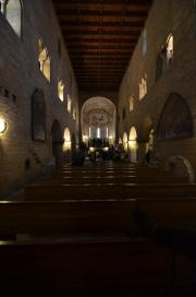 inside St. George's Basilica/Bazilika svatého Jiří 