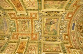 Musei Vaticani: Map gallery - ceiling