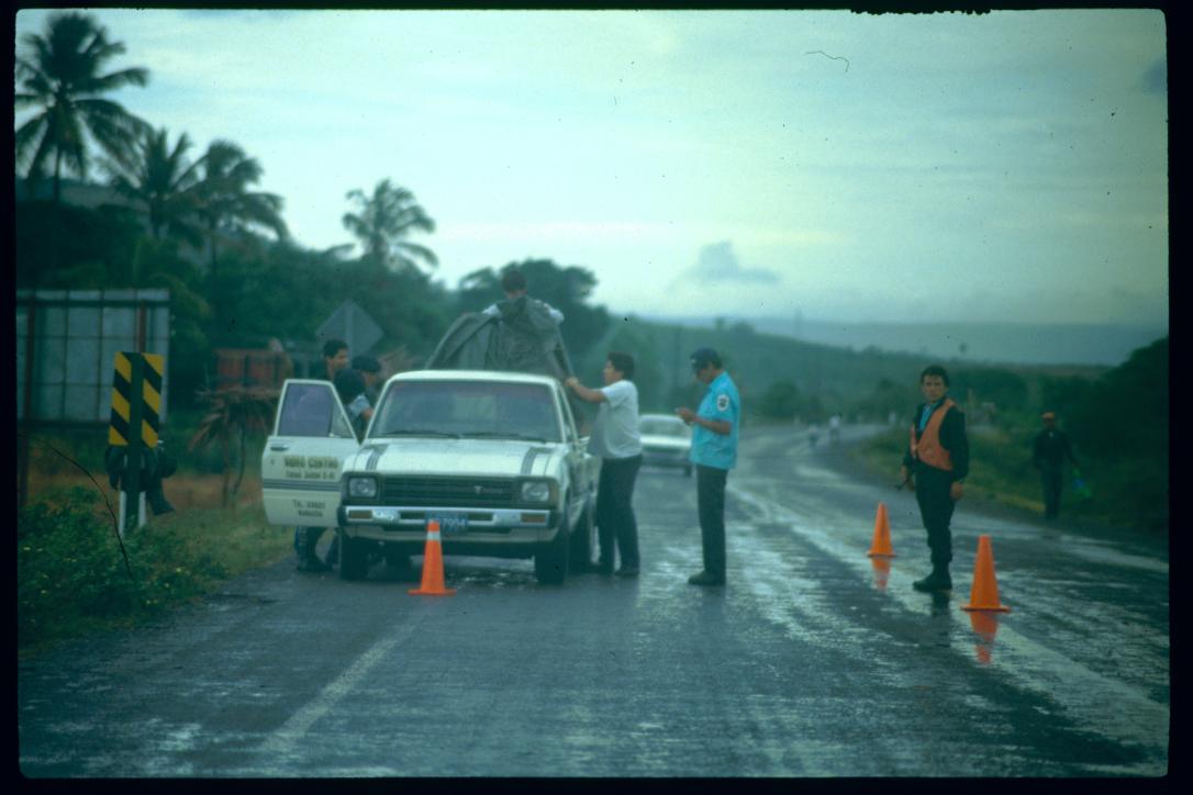 Nicaragua 1992/traffic patrol/