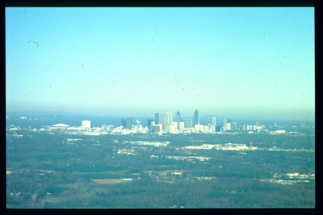 USA Weihnachten 1993/1994/Atlanta, GA/from above