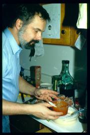 USA Weihnachten 1993/1994/New Year's Eve 1994/Charly (Karl Kremser)/catsup sauce