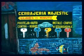 El Salvador 1995/Cerrajeria Majestic/proteja su auto contra robos/instale chapas de seguridad yale