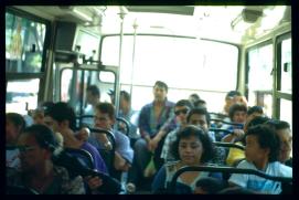 El Salvador 1995/en el autobus